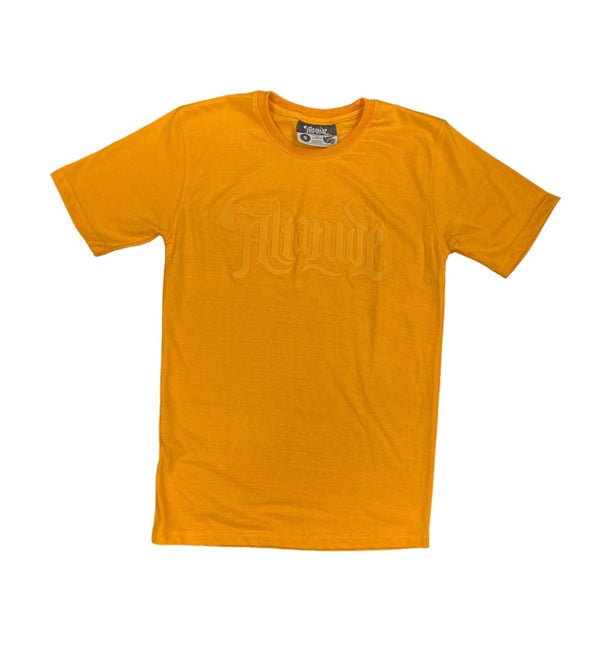 Altatude “Rubber Logo” T-Shirt Mustard
