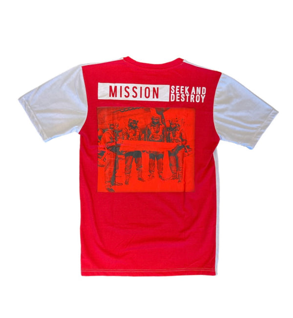 Altatude “Mission” Tee White/Red