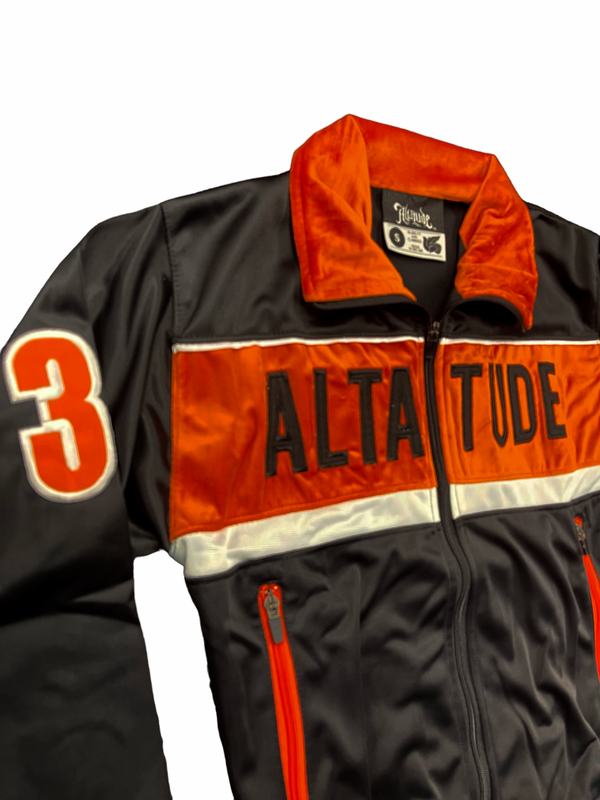 Altatude “Weatherman II” track jacket Black – Altatude Clothing
