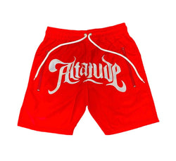 Altatude “Name Logo” Shorts Red