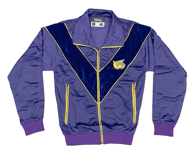 Altatude “Weatherman II” track jacket Purple