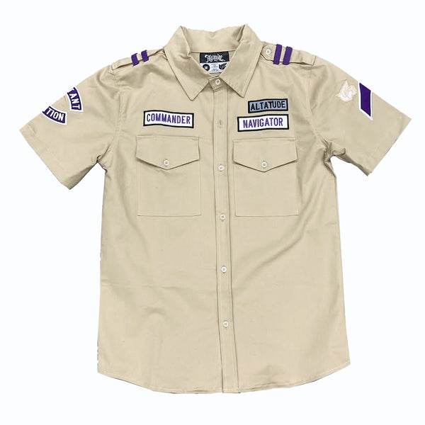 Altatude “Commander” Pilot Shirt Khaki